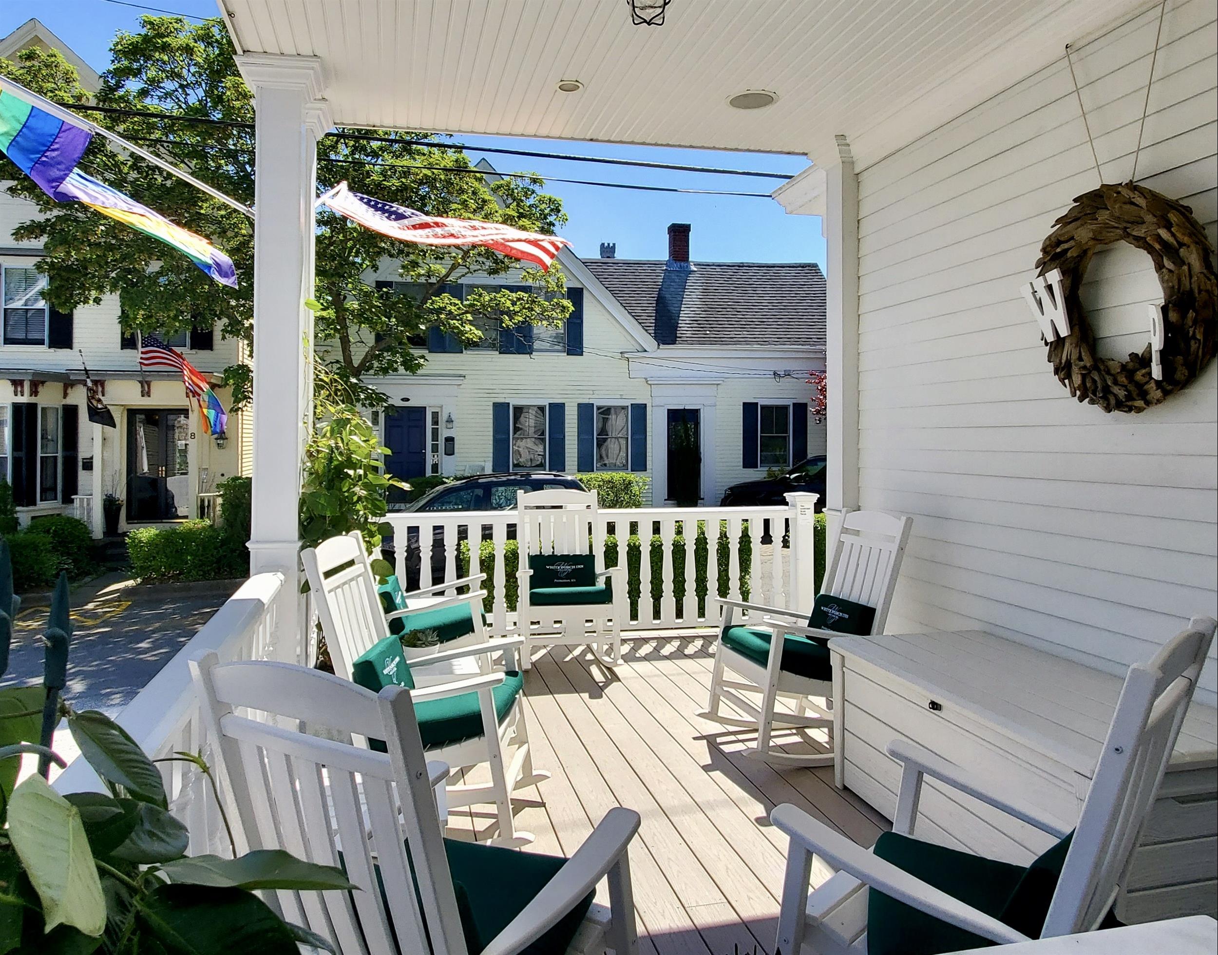Enjoy the Porch at our Provincetown Hotel